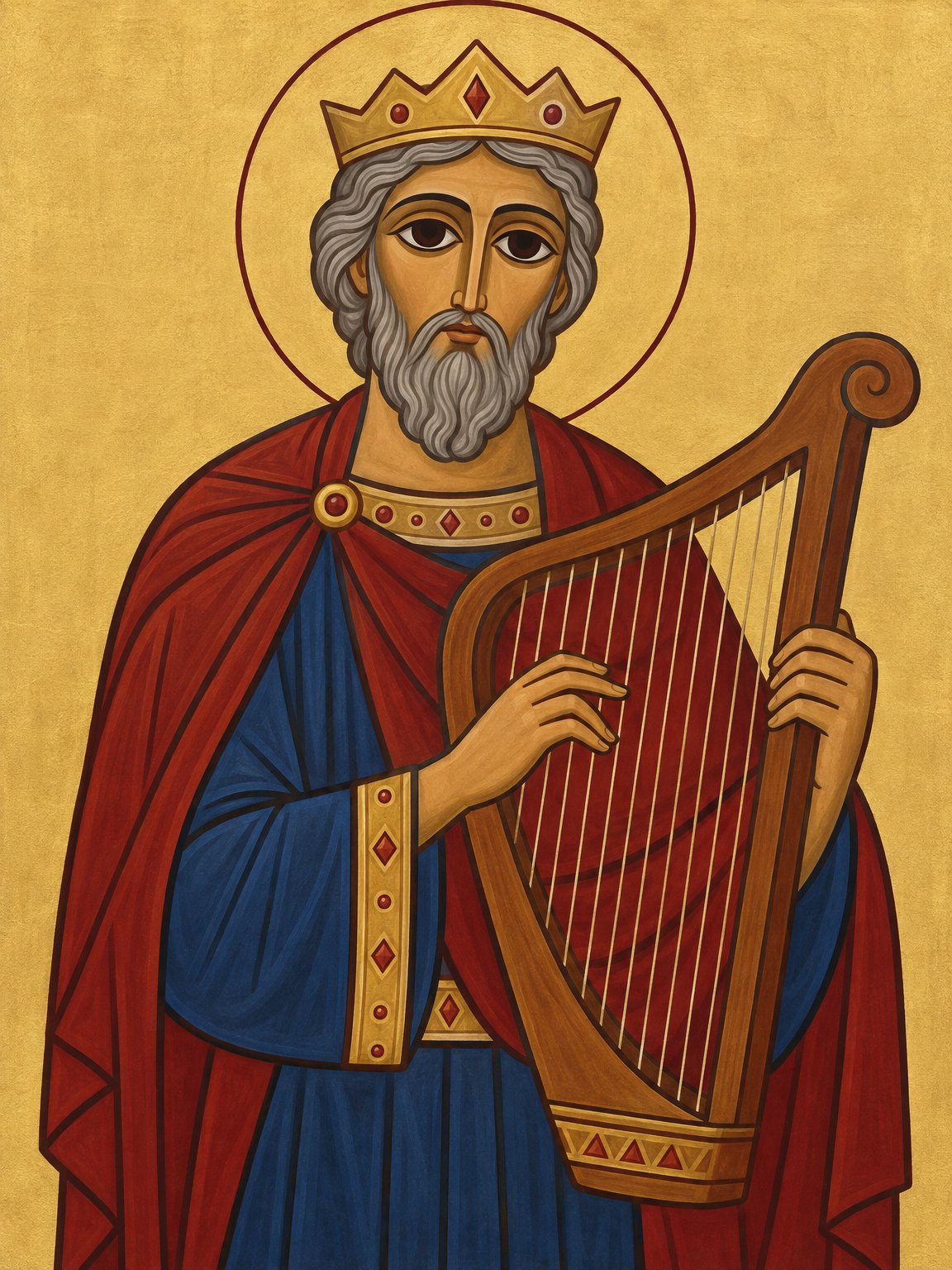 Der heilige David, Prophet und König