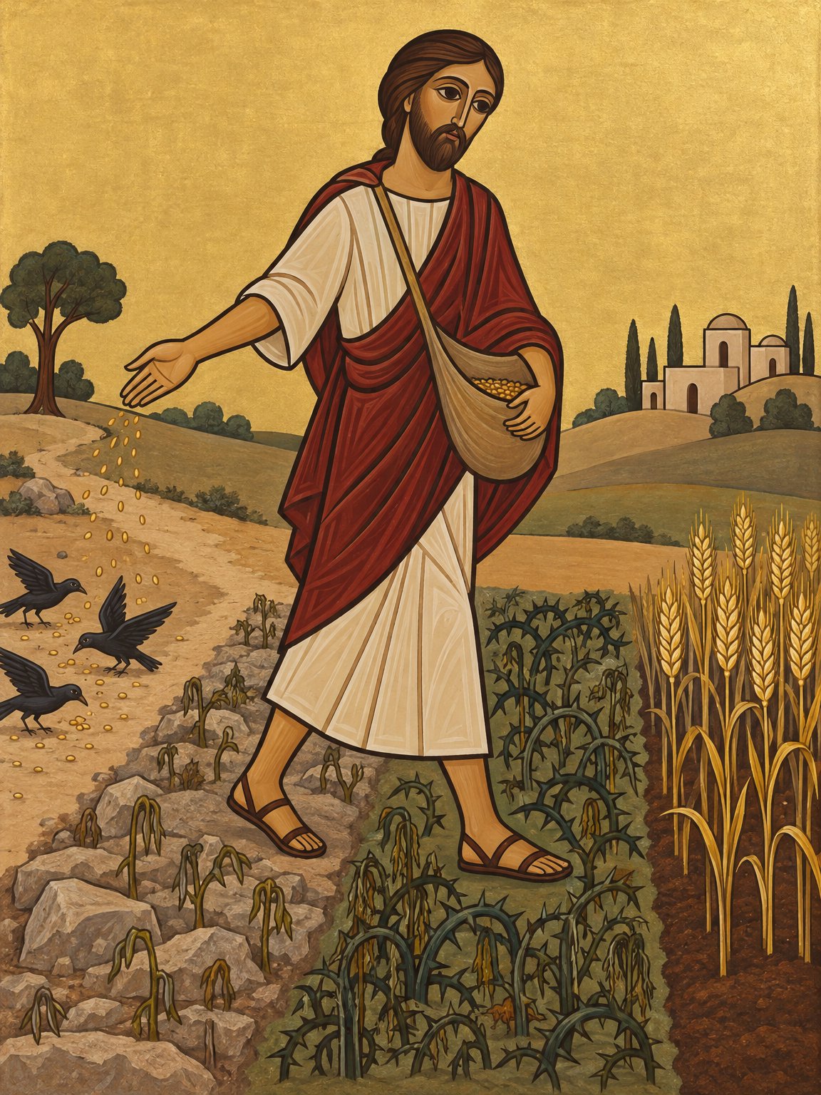 Das Gleichnis vom Sämann (Mt 13:3⁠–⁠8): Der Diener sät, Gott lässt wachsen
