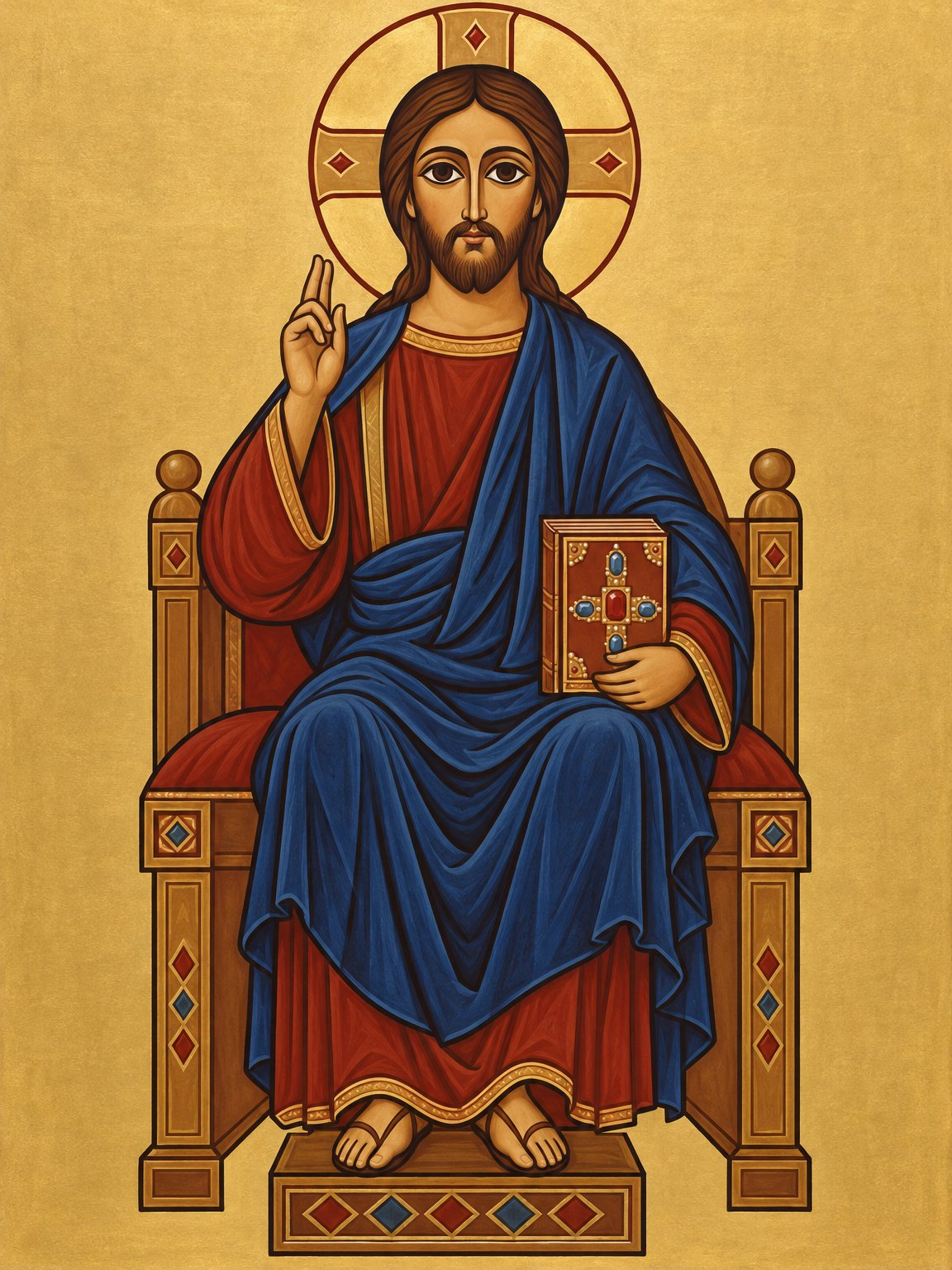 Christus Pantokrator, der Allherrscher – „Ich bin der Erste und der Letzte“ (Offb 1:17b)